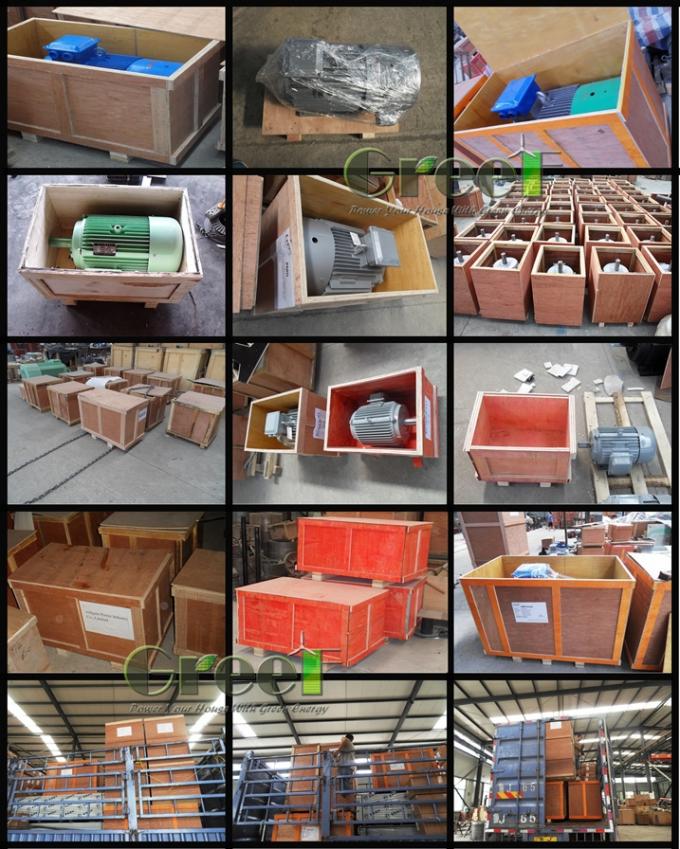 5kW 500rpm 380v 3 चरण स्थायी चुंबक जनरेटर 10