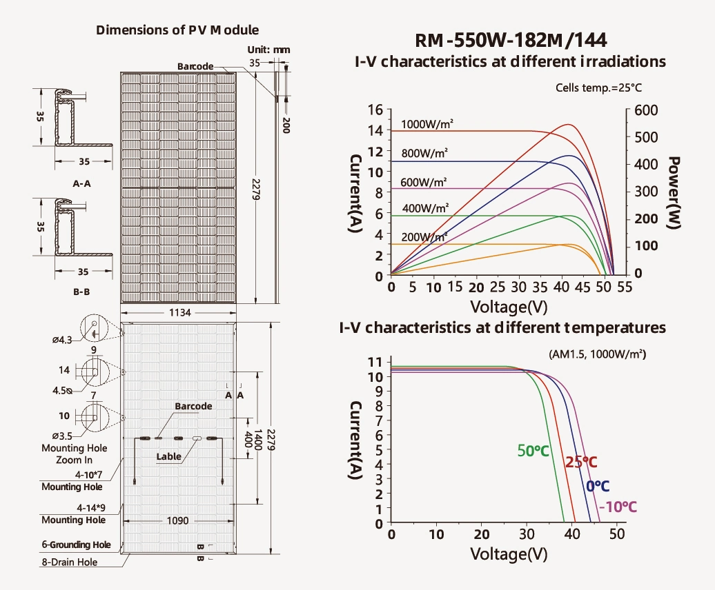 10kw 20kw Hybrid Solar System for Home/Farm/Commercial Use