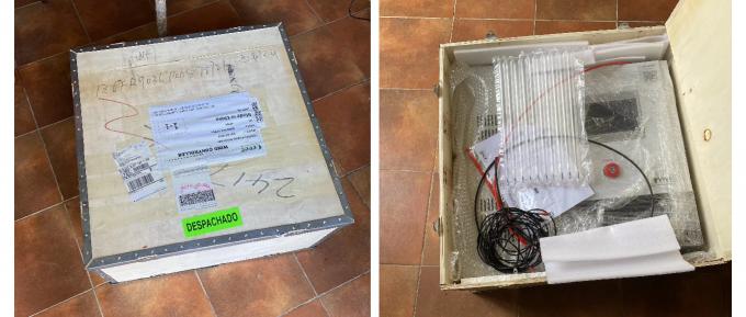 ग्रिड-टाईड विंड टरबाइन कंट्रोलर सुरक्षा फ़ंक्शन एलसीडी टच स्क्रीन और मॉनिटरिंग के साथ 9