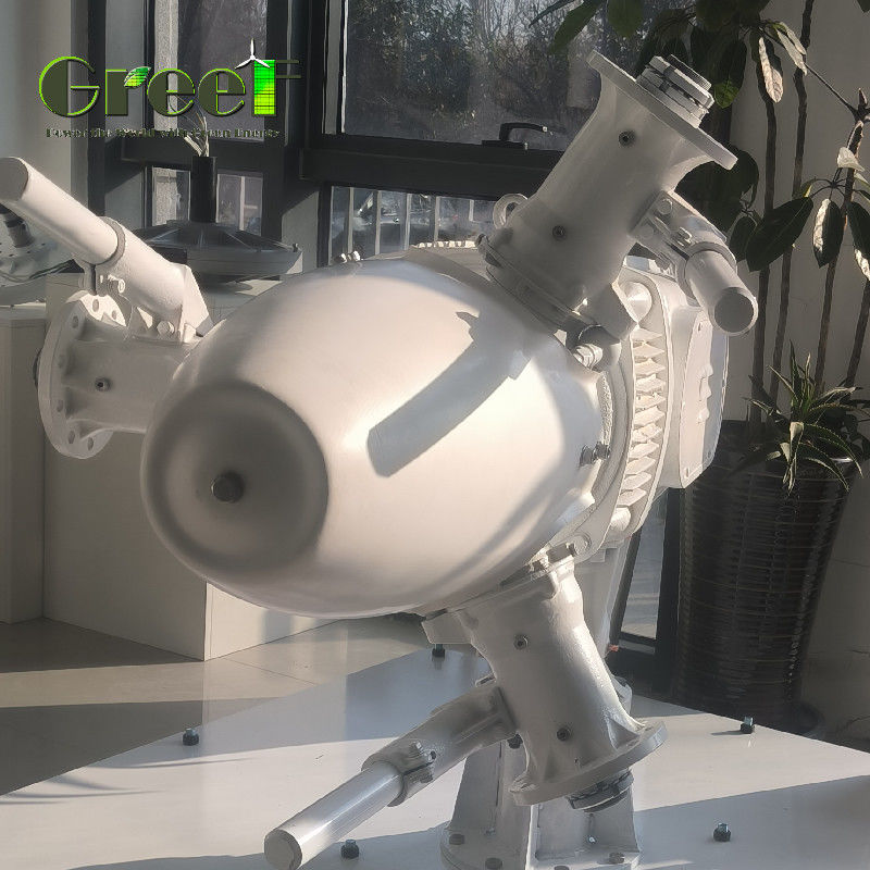 पर्यावरण के अनुकूल ऊर्जा उत्पादन के लिए सक्रिय याव सिस्टम क्षैतिज अक्ष पवन टरबाइन