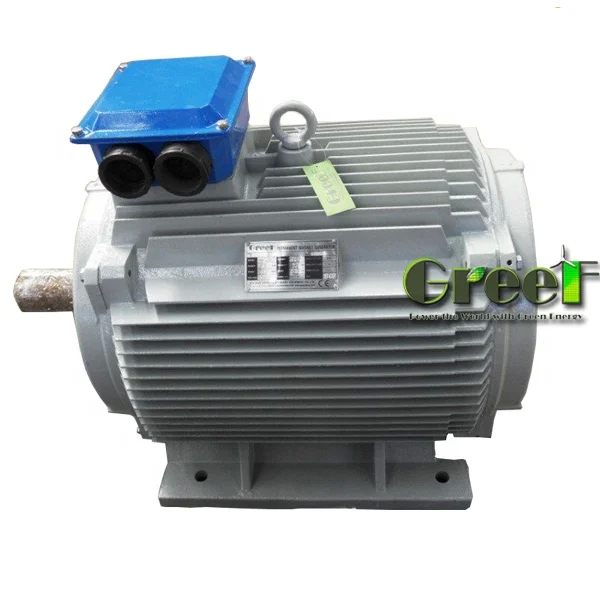 विद्युत उत्पादन आवश्यकताओं के लिए 10kW नामित शक्ति मुक्त ऊर्जा स्थायी चुंबक अल्टरनेटर