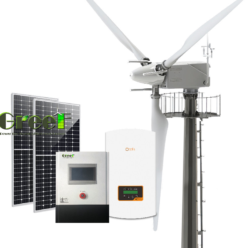 20KW / 30KW पिच कंट्रोल विंड टरबाइन वेरिएबल पिच टेक्नोलॉजी 30% उच्च बिजली उत्पादन कम स्टार्ट विंड स्पीड 2.5m/s