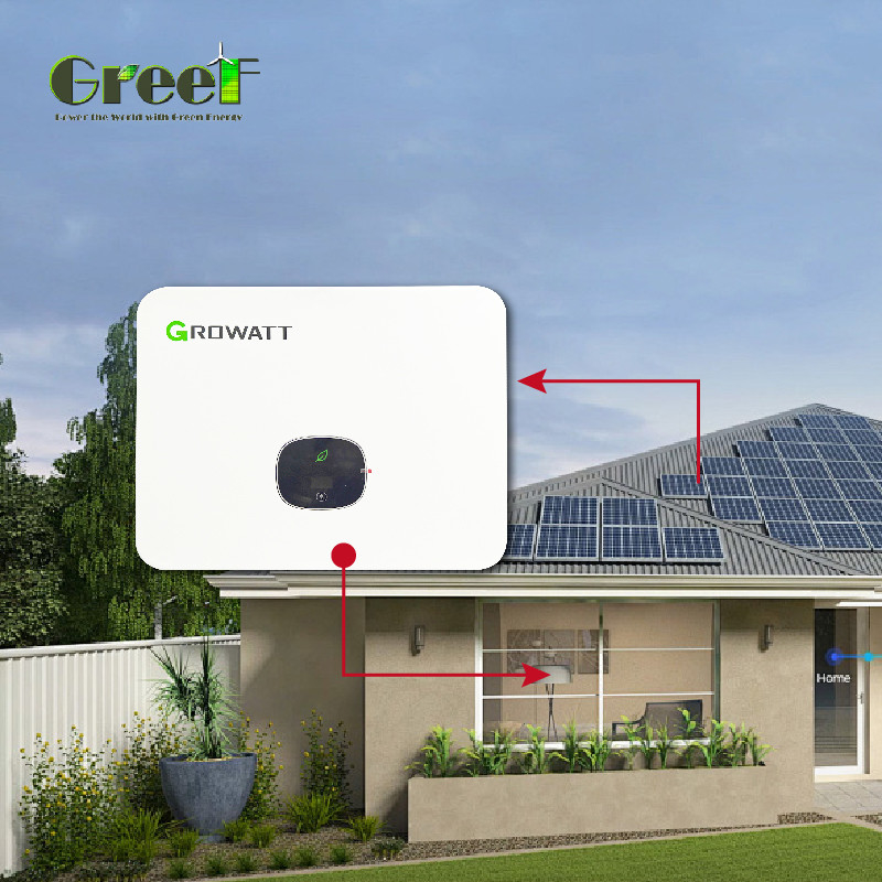 मोनोक्रिस्टलीय सिलिकॉन सौर पैनल प्रणाली 1kW-100kW की निगरानी के साथ ग्रिड पर सौर ऊर्जा