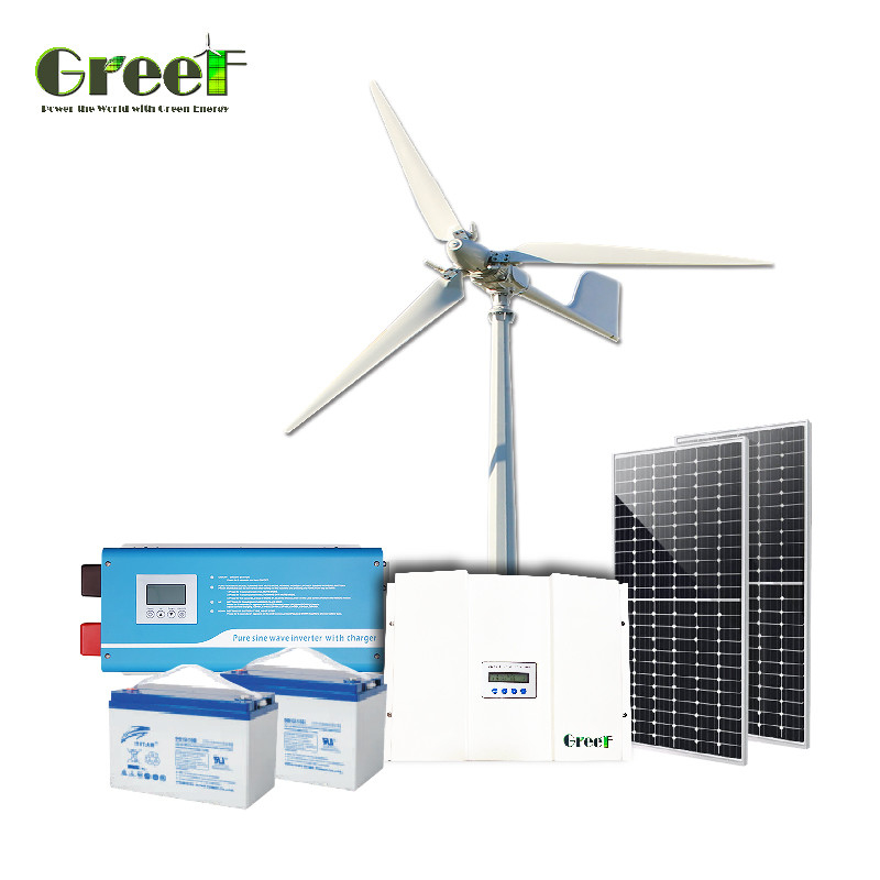 1KW-10KW एलसीडी कंट्रोल ऑफ ग्रिड विंड पावर कंट्रोलर GBBC मॉडल समायोज्य विंड चार्जिंग रेंज के साथ
