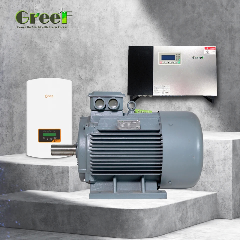 10kW स्थायी चुंबक जनरेटर अनुकूलित रेटेड वोल्टेज 20rpm-3000rpm रेटेड रोटेट होम उपयोग के लिए पवन टरबाइन पानी टरबाइन