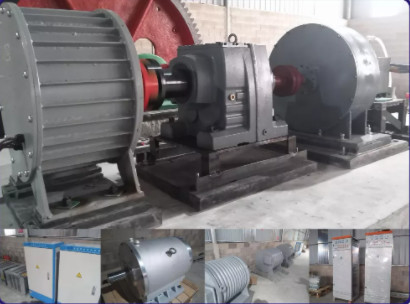 10kW स्थायी चुंबक जनरेटर हवा ठंडा 50Hz/60Hz कस्टम वोल्टेज