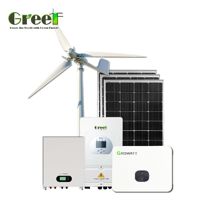 ग्रिड टाईड / हाइब्रिड विंड टरबाइन कंट्रोलर 2kW 3kW 5kW 10kW डीसी आउटपुट प्रकार