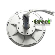 डिस्क कोरलेस ऊर्ध्वाधर स्थायी चुंबक जनरेटर कम rpm 500w-30kw