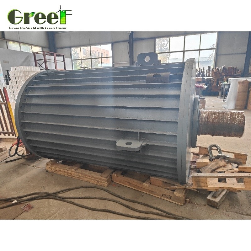 1MW 380Vac मुक्त ऊर्जा कम स्टार्ट टॉर्क हाइड्रो टरबाइन जनरेटर 3MW 5MW