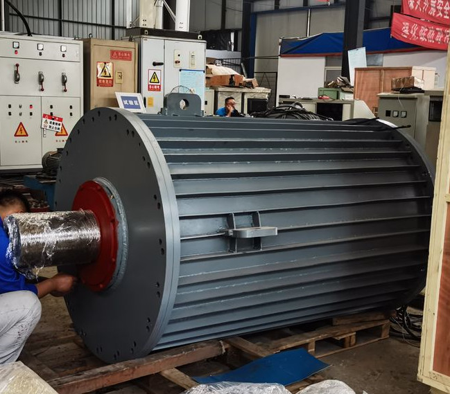 20 आरपीएम 100 आरपीएम 3 चरण स्थायी चुंबक जनरेटर कम आरपीएम 200KW 500KW जनरेटर पानी नदी PMG इन्वर्टर