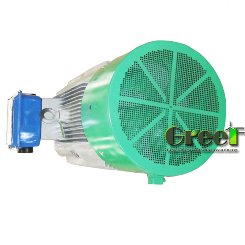 इन्सुलेशन वर्ग एफ/एच स्थायी चुंबक जनरेटर 20-3000 आरपीएम 220V 690V वोल्टेज का रोटर वेग