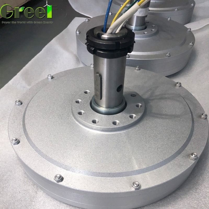 3 चरण कोरलेस स्थायी चुंबक जनरेटर 0.1kw-20kw IP54