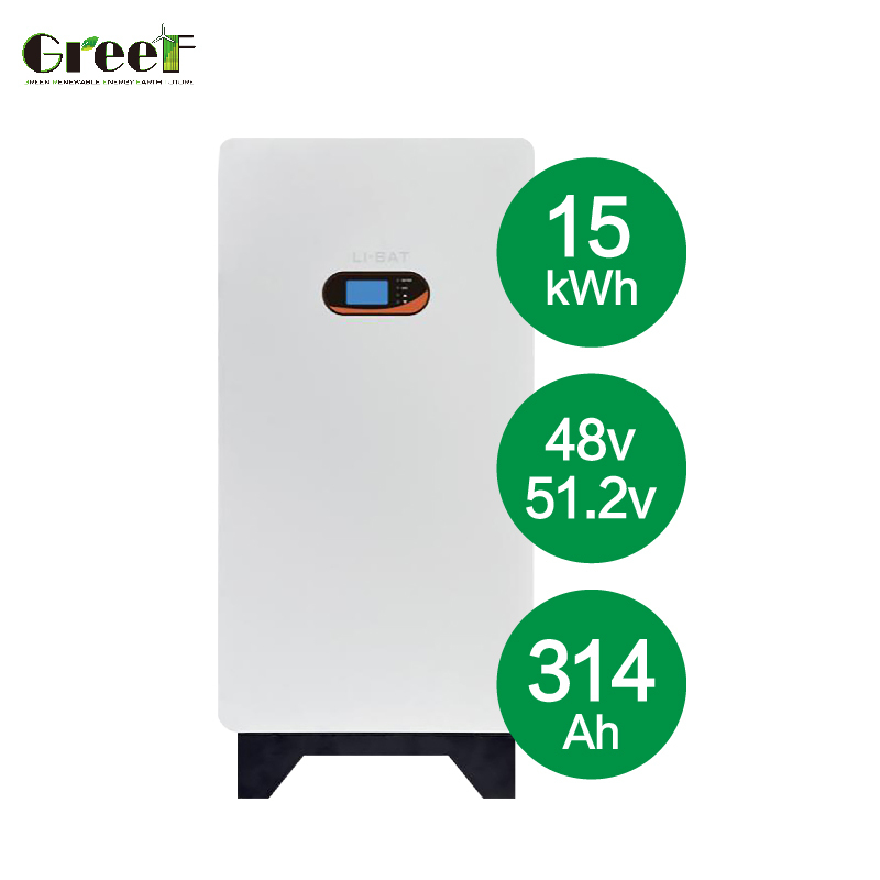 15kWh छोटे वाणिज्यिक घरेलू उपयोग ऊर्जा भंडारण 48V लिथियम बैटरी सौर प्रणाली पवन टरबाइन प्रणाली के लिए टिकाऊ लंबे समय तक चलने वाला बिजली स्रोत
