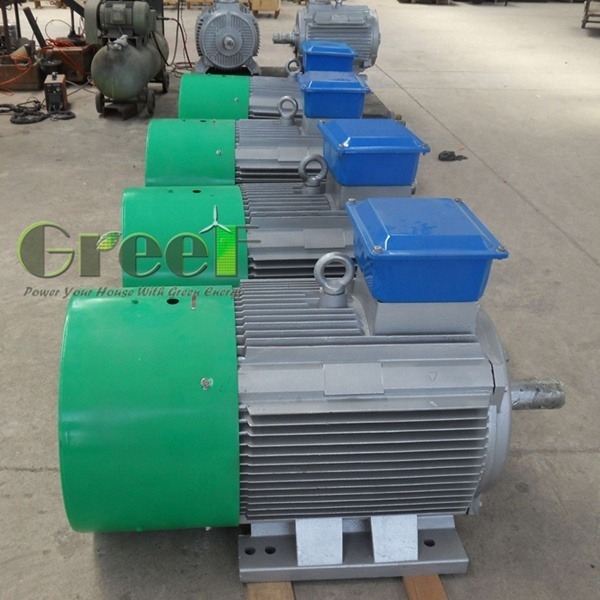10kW स्थायी चुंबक जनरेटर हवा ठंडा 50Hz/60Hz कस्टम वोल्टेज