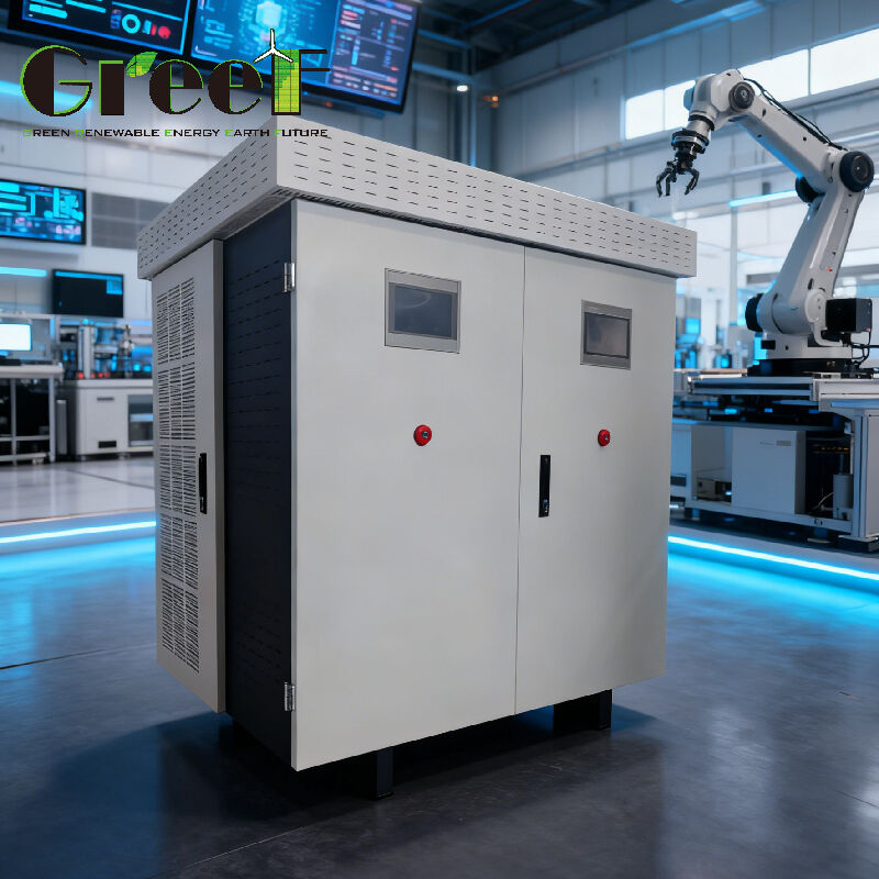 100 kW Rated Power On Grid Controller with Lithium-Ion Battery and LCD SMART Touch Screen for Energy Management