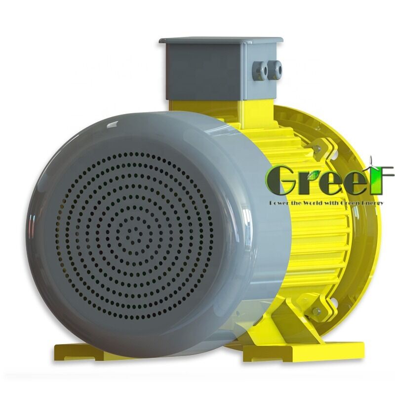 50HZ और 60HZ आवृत्ति स्थायी चुंबक मोटर, जिसमें 100Mohm न्यूनतम 500Vdc इन्सुलेटिंग प्रतिरोध और औद्योगिक प्रणालियों के लिए 6 ध्रुव हैं