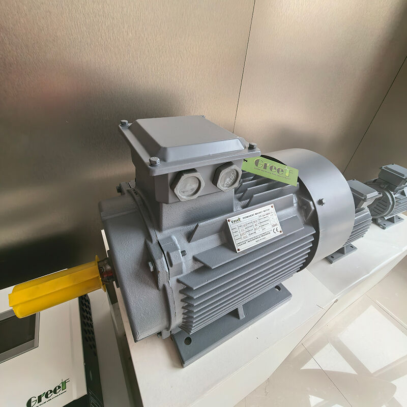 औद्योगिक अनुप्रयोगों के लिए 0-3000 आरपीएम के साथ IP54 रेटेड फ्लैंज माउंट स्थायी चुंबक मोटर