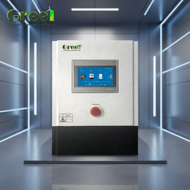 1.5KW से 100KW आउटपुट पावर ऑन ग्रिड नियंत्रक IP65 सुरक्षा स्तर और RS485 यूएसबी जीपीआरएस वाईफ़ाई ईथरनेट संचार के साथ
