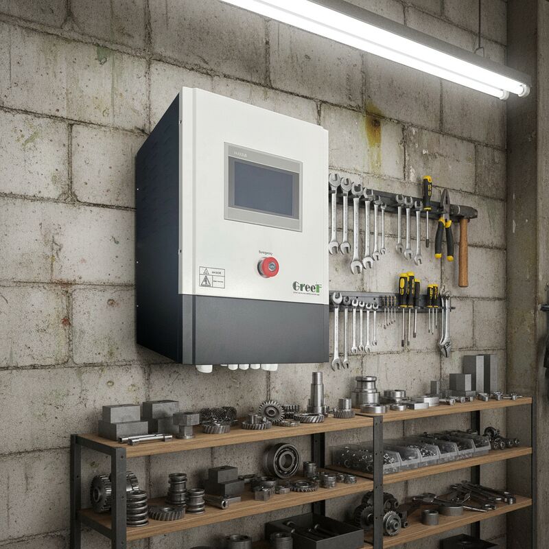 उच्च दक्षता ≥98% ऑन ग्रिड कंट्रोलर 220V-600V वोल्टेज रेंज और विंड पावर सिस्टम के लिए एलसीडी टच स्क्रीन डिस्प्ले के साथ