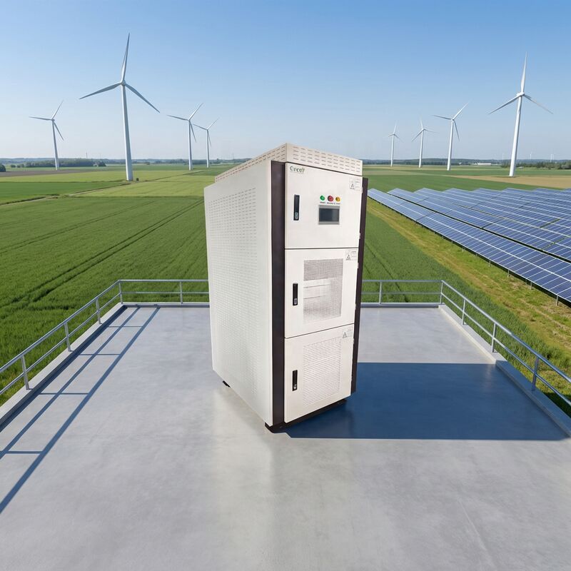 ग्रिड नियंत्रक पर 240-550 वी डीसी इनपुट वोल्टेज रेंज, वाईफ़ाई संचार मोड और तापमान रेंज माइनस 40 से 60 डिग्री सेल्सियस के साथ