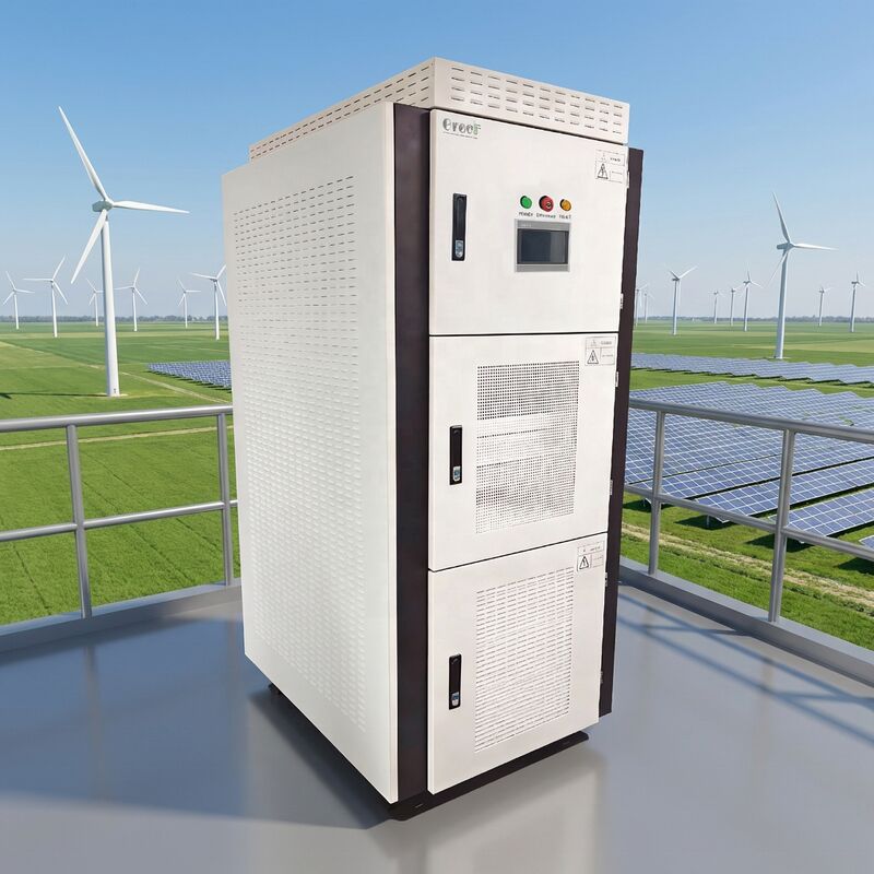 ग्राउंड फॉल्ट मॉनिटरिंग और एलसीडी टच स्क्रीन डिस्प्ले के साथ ग्रिड कंट्रोलर पर 95% अधिकतम दक्षता