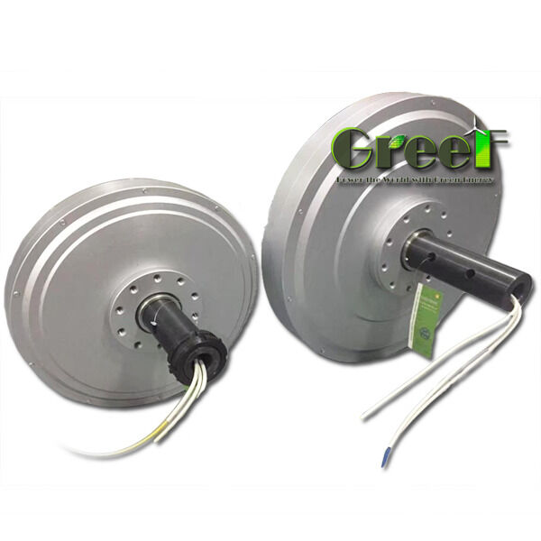 एल्यूमीनियम मिश्र धातु कोरलेस स्थायी चुंबक जनरेटर, पावर सॉल्यूशंस के लिए कोरलेस डिज़ाइन और एल्यूमीनियम मिश्र धातु ब्लेड की पेशकश