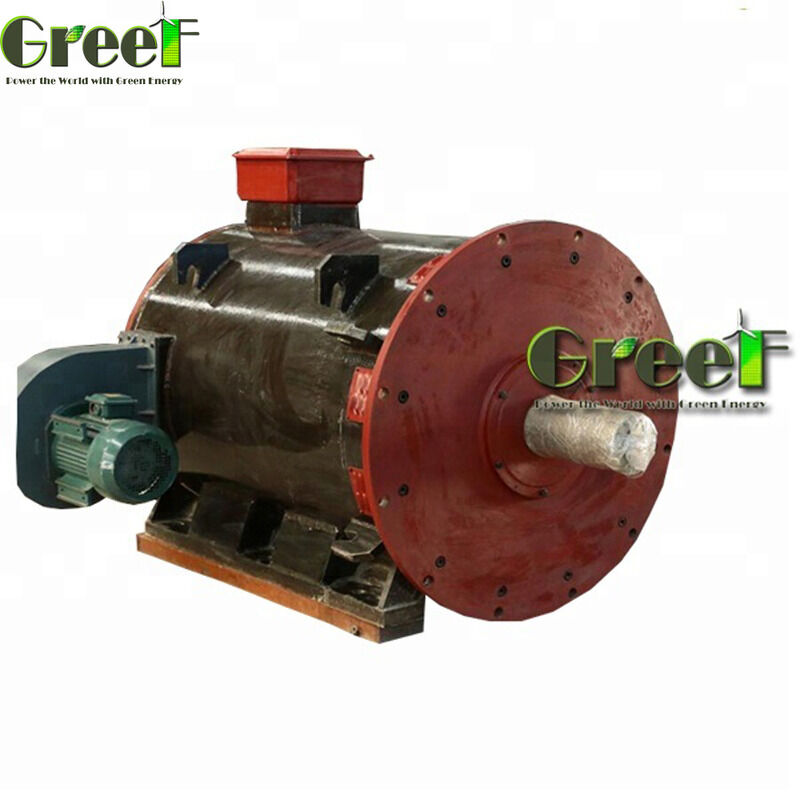 750W से 1000kW परमानेंट मैग्नेट मोटर, 100Mohm न्यूनतम इंसुलेटिंग प्रतिरोध और अधिकतम 120°C मैग्नेट तापमान के साथ