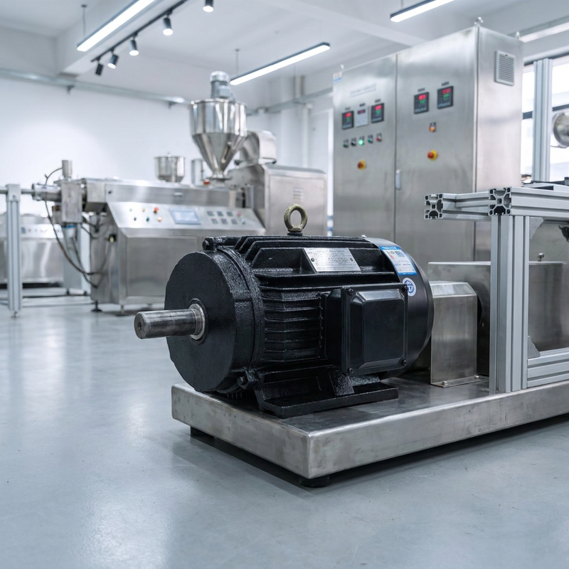 स्थिर टॉर्क 100-3000 आरपीएम परमानेंट मैग्नेट सिंक्रोनस मोटर 380V, 5.5kW से 110kW पावर रेंज के साथ