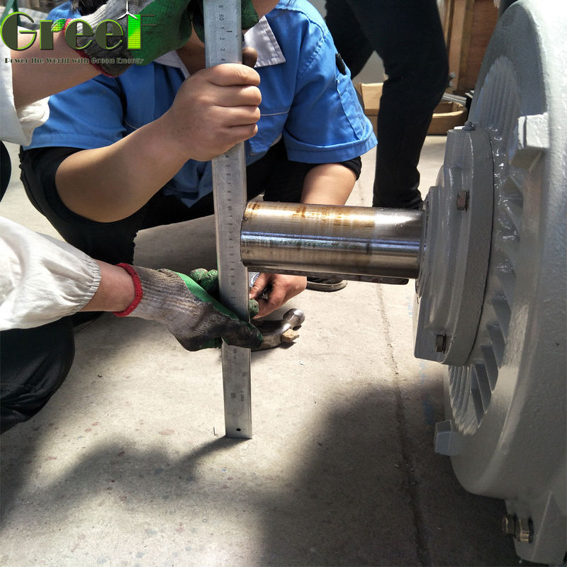 जल विद्युत टरबाइन के लिए 150kw 250kw 3 चरण AC कम आरपीएम सिंक्रोनस जल विद्युत जनरेटर