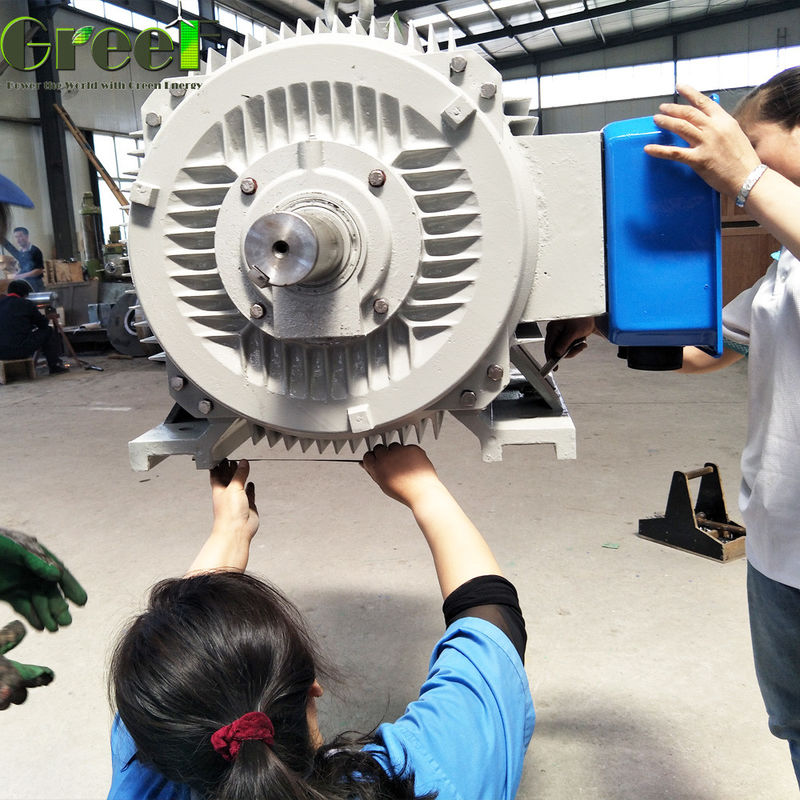 जल विद्युत टरबाइन के लिए 150kw 250kw 3 चरण AC कम आरपीएम सिंक्रोनस जल विद्युत जनरेटर
