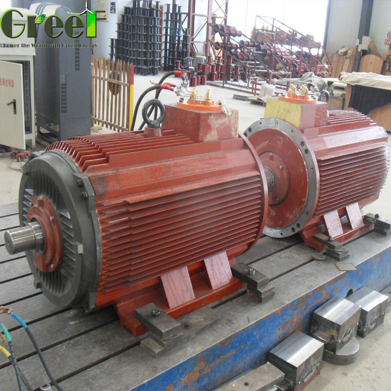 1MW 380Vac मुक्त ऊर्जा कम स्टार्ट टॉर्क हाइड्रो टर्बाइन जनरेटर 5MW PMG