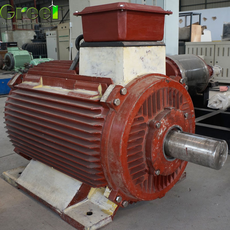 20 आरपीएम 100 आरपीएम 3 चरण स्थायी चुंबक जनरेटर कम आरपीएम 200KW 500KW जनरेटर पानी नदी PMG इन्वर्टर