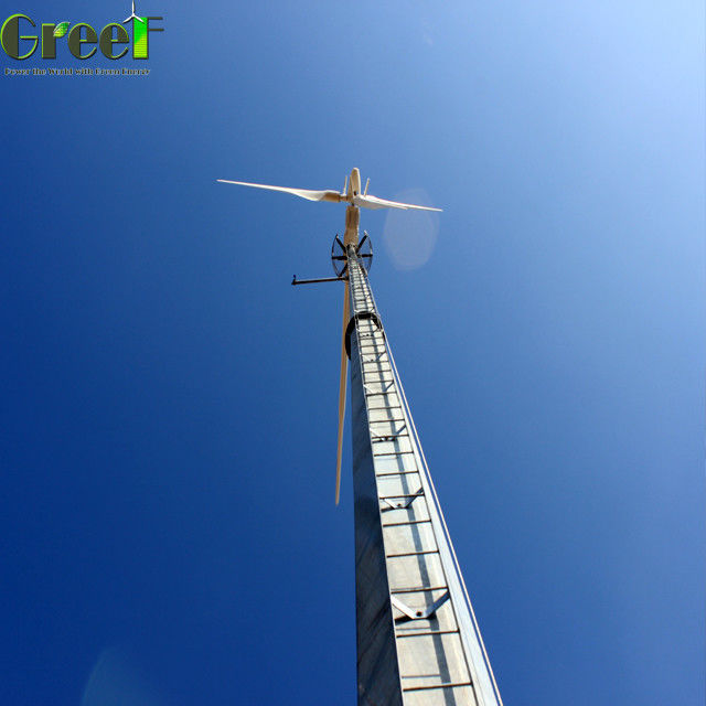 हाइड्रोलिक ऑटो ब्रेक सुरक्षा पवन चक्की 20kw 30kw पिच नियंत्रण पवन जनरेटर उद्योग और वाणिज्यिक उपयोग